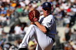 SAN DIEGO - APRIL 06:  Pitcher Jake Peavy #44 of the San Diego Padres throws a pitch against the Los Angeles Dodgers on April 6, 2009 at Petco Park in San Diego, California.  The Dodgers won 4-1.  (Photo by Stephen Dunn/Getty Images)