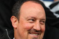 WEST BROMWICH, ENGLAND - MAY 17: Liverpool Manager Rafael Benitez looks on prior to the start of the Barclays Premier League match between West Bromwich Albion and Liverpool at The Hawthorns on May 17, 2009 in West Bromwich, England. (Photo by Mark Thompson/Getty Images)