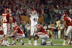 MIAMI - JANUARY 08:  Ryan Stamper #41 of the Florida Gators gets the crowd fired up during the FedEx BCS National Championship Game against the Oklahoma Sooners at Dolphin Stadium on January 8, 2009 in Miami, Florida.  (Photo by Donald Miralle/Getty Images)