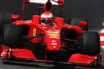 MONTE CARLO, MONACO - MAY 23:  Kimi Raikkonen of Finland and Ferrari drives during the final practice session prior to qualifying for the Monaco Formula One Grand Prix at the Monte Carlo Circuit on May 23, 2009 in Monte Carlo, Monaco.  (Photo by Mark Thompson/Getty Images)