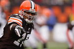 CLEVELAND - DECEMBER 30:  Josh Cribbs #16 of the Cleveland Browns positions himself at the line of scrimmage during the game against the San Francisco 49ers on December 30, 2007 at Cleveland Browns Stadium in Cleveland, Ohio. (Photo By Gregory Shamus/Getty Images)  