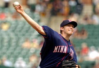BALTIMORE- AUGUST 26:  Scott Baker #30 of the Minnesota Twins pitches against the Baltimore Orioles at Camden Yards August 26, 2007 in Baltimore, Maryland.  (Photo by Greg Fiume/Getty Images)