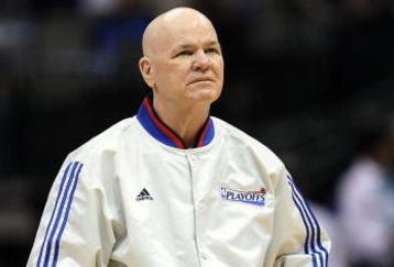 DALLAS - APRIL 23:  NBA referee Joey Crawford before play between the Dallas Mavericks and the San Antonio Spurs in Game Three of the Western Conference Quarterfinals during the 2009 NBA Playoffs at American Airlines Center on April 23, 2009 in San Antonio, Texas. NOTE TO USER: User expressly acknowledges and agrees that, by downloading and or using this photograph, User is consenting to the terms and conditions of the Getty Images License Agreement.  (Photo by Ronald Martinez/Getty Images)