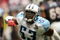 HOUSTON - DECEMBER 14:  Linebacker Keith Bullock #53 of the Tennessee Titans reacts to defeat in the closing seconds of the game with the Houston Texans on December 14, 2008 at Reliant Stadium in Houston, Texas.  The Texans won 13-12.  (Photo by Stephen Dunn/Getty Images)