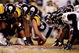 PITTSBURGH - JANUARY 18:  The Pittsburgh Steelers line up for a successful 42-yard field goal attempt by kicker Jeff Reed in the first quarter against the Baltimore Ravens during the AFC Championship game on January 18, 2009 at Heinz Field in Pittsburgh, Pennsylvania.  (Photo by Streeter Lecka/Getty Images)