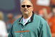 MIAMI, FL - JANUARY 4: Coach Tony Sparano of the Miami Dolphins watches warm ups before play against the Baltimore Ravens in an NFL Wildcard Playoff Game at Dolphins Stadium on January 4, 2009 in Miami, Florida. (Photo by Al Messerschmidt/Getty Images)