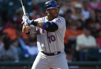SAN FRANCISCO - MAY 17:  Gary Sheffield #10 of the New York Mets bats against the San Francisco Giants during a Major League Baseball game on May17, 2009 at AT&T Park in San Francisco, California.  (Photo by Jed Jacobsohn/Getty Images)