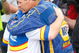 CONCORD, NC - MAY 25: Car owner Michael Waltrip hugs a crew member after David Reutimann (not pictured), driver of the #00 Aaron's Dream Machine Toyota was declared the winner of the NASCAR Sprint Cup Series Coca-Cola 600 on May 25, 2009 at Lowe's Motor Speedway in Concord, North Carolina. Reutimann won the Coca-Cola 600 due to a rain out on lap 227. (Photo by Geoff Burke/Getty Images for NASCAR)