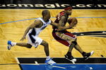 ORLANDO, FL - MAY 24:  Rafer Alston #1 of the Orlando Magic looks to steal the ball from Mo Williams #2 of the Cleveland Cavaliers in Game Three of the Eastern Conference Finals during the 2009 NBA Playoffs at the the Amway Arena on May 24, 2009 in Orlando, Florida. NOTE TO USER: User expressly acknowledges and agrees that, by downloading and or using this photograph, User is consenting to the terms and conditions of the Getty Images License Agreement.  (Photo by Sam Greenwood/Getty Images)
