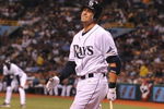 ST. PETERSBURG, FL - APRIL 13: Infielder Evan Longoria #3 of the Tampa Bay Rays bats against the New York Yankees on April 13, 2009 at Tropicana Field in St. Petersburg, Florida.  (Photo by Al Messerschmidt/Getty Images) 