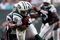 EAST RUTHERFORD, NJ - SEPTEMBER 14:  Dustin Keller #81 of the New York Jets runs the ball against Adalius Thomas #96 of the New England Patriots on September 14, 2008 at Giants Stadium in East Rutherford, New Jersey. The Patriots defeated the Jets 19-10.  (Photo by Jim McIsaac/Getty Images)
