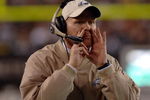Philadelphia Eagles secondary coach Sean McDermott directs the defense  against the Dallas Cowboys November 14, 2005 at Lincoln Financial Field in Philadelphia.  The Cowboys defeated the Eagles 21 - 20.  (Photo by Al Messerschmidt/Getty Images)