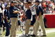 FOXBORO, MA - SEPTEMBER 7: Quarterback Tom Brady #12 of the New England Patriots walks off the field with the aid of the Patriots staff after being injured on a play during their NFL game against the Kansas City Chiefs on September 7, 2008 at Gillette Stadium in Foxboro, Massachusetts. The Patriots defeated the Chiefs 17-10. (Photo by Elsa Garrison/Getty Images)