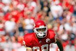KANSAS CITY - SEPTEMBER 28:  Tony Gonzalez #88 of the Kansas City Chiefs runs up the field during the game against the Denver Broncos on September 28, 2008 at Arrowhead Stadium in Kansas City, Missouri. The Chiefs defeated the Broncos 33-19.  (Photo by: Jamie Squire/Getty Images)