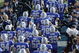 AIR FORCE ACADEMY, CO - NOVEMBER 11: The Air Force Falcons runs onto the field before the game against the Notre Dame Fighting Irish on November 11, 2006 at Falcon Stadium on the Air Force Academy near Colorado Springs, Colorado.  (Photo by Brian Bahr/Getty Images)