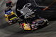 BRISTOL, TN - AUGUST 20:  Scott Speed, driver of the #22 Red Bull Toyota leads a group of trucks during the NASCAR Craftsman Truck Series O'Reilly 200 at Bristol Motor Speedway on August 20, 2008 in Bristol, Tennesse.  (Photo by Rusty Jarrett/Getty Images for NASCAR)