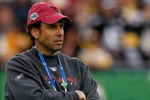 TAMPA, FL - FEBRUARY 01:  Offensive coordinator Todd Haley of the Arizona Cardinals looks on during warm ups against the Pittsburgh Steelers during Super Bowl XLIII on February 1, 2009 at Raymond James Stadium in Tampa, Florida.  (Photo by Chris Graythen/Getty Images)