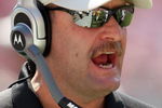 KANSAS CITY, MO - SEPTEMBER 23:  Head coach Brad Childress of the Minnesota Vikings watches the action from the sidelines during the game against the Kansas City Chiefs on September 23, 2007 at Arrowhead Stadium in Kansas City, Missouri.  (Photo by Jamie Squire/Getty Images)