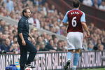 BIRMINGHAM, UNITED KINGDOM - AUGUST 31:  Aston Villa Manager Martin O'Neill watches the action as Gareth Barry of Aston Villa looks on during the Barclays Premier League match between Aston Villa and Liverpool at Villa Park on August 31, 2008 in Birmingham, England.  (Photo by Getty Images)