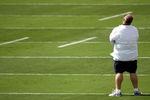 DAVIE, FL - MAY 02:  Head coach Tony Sparano of the Miami Dolphins watches his team during mini camp on May 2, 2009 at the Miami Dolphins Training facility in Davie, Florida.  (Photo by Marc Serota/Getty Images)
