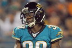 JACKSONVILLE, FL - OCTOBER 05:  Brian Witherspoon #38 of the Jacksonville Jaguars looks on during the game against the Pittsburgh Steelers at Jacksonville Municipal Stadium on October 5, 2008 in Jacksonville, Florida.  (Photo by Sam Greenwood/Getty Images)