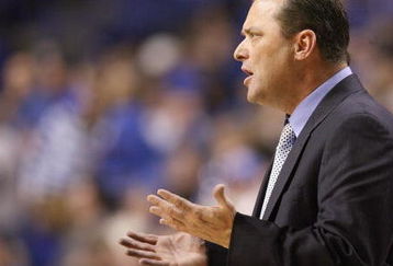 LEXINGTON, KY - JANUARY 21:  Head coach Billy Gillispie of the Kentucky Wildcats reacts to the action during the SEC game against the Auburn Tigers at Rupp Arena on January 21, 2009 in Lexington, Kentucky.  (Photo by Andy Lyons/Getty Images)