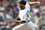 NEW YORK - MAY 24:  Mariano Rivera #42 of the New York Yankees pitches against the Philadelphia Phillies on May 24, 2009 at Yankee Stadium in the Bronx borough of New York City.  (Photo by Nick Laham/Getty Images)
