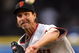 SEATTLE - MAY 22:  Randy Johnson #51 of the San Francisco Giants pitches during the game against the Seattle Mariners on May 22, 2009 in Seattle, Washington. The Mariners defeated the Giants 2-1 in twelve innings. (Photo by Otto Greule Jr/Getty Images)