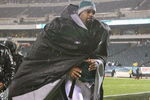 PHILADELPHIA - DECEMBER 15: Quarterback Donovan McNabb #5 of the Philadelphia Eagles runs off the field after defeating the Cleveland Browns on December 15, 2008 at Lincoln Financial Field in Philadelphia, Pennsylvania. The Eagles beat the Browns 30 - 10.  (Photo by Jim McIsaac/Getty Images)