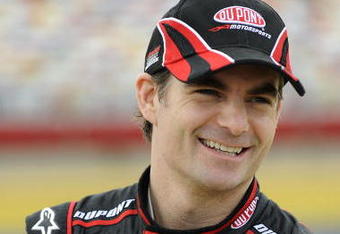 CONCORD, NC - MAY 15:  Jeff Gordon driver of the #24 DuPont Chevrolet stands on pit road during qualifying for the NASCAR Sprint All-Star Race on May 15, 2009 at Lowe's Motor Speedway in Concord, North Carolina.  (Photo by John Harrelson/Getty Images)