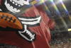 TAMPA, FL - OCTOBER 19: Tampa Bay Buccaneers flag before the game against the Seattle Seahawks at Raymond James Stadium on October 19, 2008 in Tampa, Florida.  (Photo by Al Messerschmidt/Getty Images)