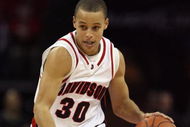 CHARLOTTE, NC - DECEMBER 6: Stephen Curry #30 of the Davidson Wildcats drives during the game against the North Carolina State Wolfpack at Time Warner Cable Arena on December 6, 2008 in Charlotte, North Carolina. (Photo by Streeter Lecka/Getty Images)