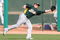 MESA, AZ - MARCH 03:  Jack Cust #32 of the Oakland Athletics makes a lundging catch during the spring training against the Chicago Cubs game at HoHoKam Park on March 3, 2009 in Mesa, Arizona. The Cubs defeated the A's 6-4.  (Photo by Christian Petersen/Getty Images)