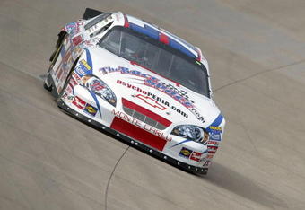 LEBANON, TN - APRIL 15:  Stanton Barrett drives #72 TheRaceSpace.com Chevrolet during the NASCAR Busch Series Pepsi 300 on April 15, 2006 at the Nashville Superspeedway in Lebanon, Tennessee. (Photo by Todd Warshaw/Getty Images for NASCAR)