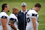 IRVING, TX - MAY 01:  Head coach Wade Phillips of the Dallas Cowboys during rookie mini camp on May 1, 2009 in Irving, Texas.  (Photo by Ronald Martinez/Getty Images)