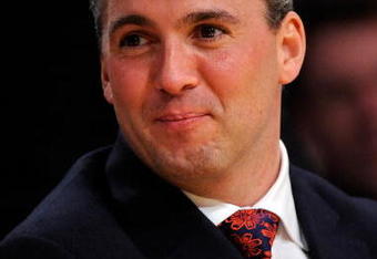 LOS ANGELES, CA - MAY 21:  WWE executive Shane McMahon attends Game Two of the Western Conference Finals during the 2009 NBA Playoffs between the Los Angeles Lakers and the Denver Nuggets at Staples Center on May 21, 2009 in Los Angeles, California. NOTE TO USER: User expressly acknowledges and agrees that, by downloading and or using this photograph, User is consenting to the terms and conditions of the Getty Images License Agreement.  (Photo by Kevork Djansezian/Getty Images)