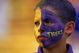 17 Jun 2000: A close up of a fan of the Louisiana State Tigers as he looks on during the College World Series Game against the Stanford Cardinal at Rosenblatt Stadium in Omaha, Nebraska. The Tigers defeated the Cardinal 6-5.Mandatory Credit: Andy Lyons /Allsport