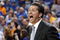 MEMPHIS, TN - FEBRUARY 23: Head coach John Calipari of the Memphis Tigers calls to his team in a game against the Tennessee Volunteers at FedExForum on February 23, 2008 in Memphis, Tennessee. (Photo by Joe Murphy/Getty Images)
