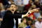 KANSAS CITY, MO - MARCH 21:  Head Coach John Calipari of the Memphis Tigers yells and points a finger from the sideline during their second round game against the Maryland Terrapins in the NCAA Division I Men's Basketball Tournament at the Sprint Center on March 21, 2009 in Kansas City, Missouri. The Tigers defeated the Terrapins 89-70.  (Photo by Jamie Squire/Getty Images)