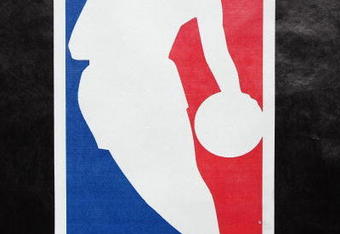SAN ANTONIO - APRIL 18:  The NBA logo after a game between the Dallas Mavericks and the San Antonio Spurs in Game One of the Western Conference Quarterfinals during the 2009 NBA Playoffs at AT&T Center on April 18, 2009 in San Antonio, Texas. NOTE TO USER: User expressly acknowledges and agrees that, by downloading and or using this photograph, User is consenting to the terms and conditions of the Getty Images License Agreement.  (Photo by Ronald Martinez/Getty Images)