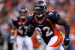 DENVER - SEPTEMBER 16:  Defensive end Elvis Dumervil #92 of the Denver Broncos leaves the line of scrimmage as the Denver Broncos defeated the Oakland Raiders 23-20 in overtime during week two NFL action at Invesco Field at Mile High on September 16, 2007 in Denver, Colorado.  (Photo by Doug Pensinger/Getty Images)
