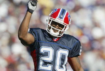 ORCHARD PARK, NY - OCTOBER 1:  Safety Donte Whitner #20 of the Buffalo Bills looks on against the Minnesota Vikings at Ralph Wilson Stadium on October 1, 2006 in Orchard Park, New York. The Bills defeated the Vikings 17-12.  (Photo by Rick Stewart/Getty Images) 
