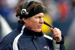ORCHARD PARK, NY - DECEMBER 28: Head coach Bill Belichick of the New England Patriots watches from the sideline against the Buffalo Bills at Ralph Wilson Stadium December 28, 2008 in Orchard Park, New York. The Patriots won 13-0.  (Photo by Rick Stewart/Getty Images)