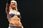 SYDNEY, AUSTRALIA - JUNE 15:  Michelle McCool waves to the fans during WWE Smackdown at Acer Arena on June 15, 2008 in Sydney, Australia.  (Photo by Gaye Gerard/Getty Images)