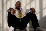 NEW YORK - APRIL 24:  Free safety Kerry Rhodes of the New York Jets poses for a portrait April 24, 2007 in New York City. (Photo by Nick Laham/Getty Images)