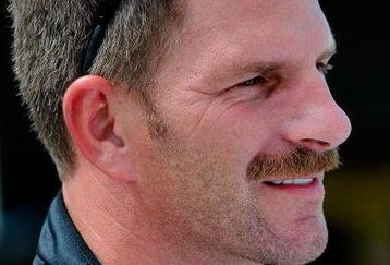 DAYTONA BEACH, FL - JULY 03:  Kerry Earnhardt, NASCAR Nationwide Series driver of the #8 Bass Pro Shops/Tracker Boats Chevorlet, prepares for practice for the NASCAR Sprint Cup Series Coke Zero 400 at Daytona International Speedway on July 3, 2008 in Daytona Beach, Florida.  (Photo by Sam Greenwood/Getty Images)