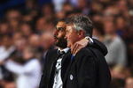 LONDON, ENGLAND - MAY 06:  Barcelona manager Pep Guardiola (L) and Chelsea Manager Guus Hiddink embrace during the UEFA Champions League Semi Final Second Leg match between Chelsea and Barcelona at Stamford Bridge on May 6, 2009 in London, England.  (Photo by Jamie McDonald/Getty Images)