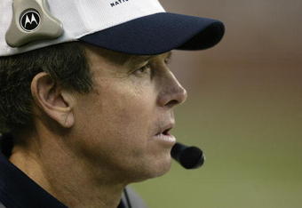 DETROIT - SEPTEMBER 19:  Head coach Dom Capers of the Houston Texans watches the game agaisnt the Detroit Lions at Ford Field on September 19, 2004 in Detroit, Michigan. The Lions defeated the Texans 28-16.  (Photo by Tom Pidgeon/Getty Images)