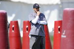 KANSAS CITY, MO - MAY 9:  Head coach Todd Haley of the Kansas City Chiefs looks on during a rookie minicamp at the Chiefs practice facility on May 9, 2009 in Kansas City, Missouri. (Photo by G. Newman Lowrance/Getty Images)