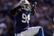 INDIANAPOLIS - OCTOBER 12:  Robert Mathis #98 of the Indianapolis Colts celebrates during the NFL game against the Baltimore Ravens at Lucas Oil Stadium on October 12, 2008 in Indianapolis, Indiana.  (Photo by Andy Lyons/Getty Images)